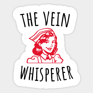 The Vein Whisperer Sticker